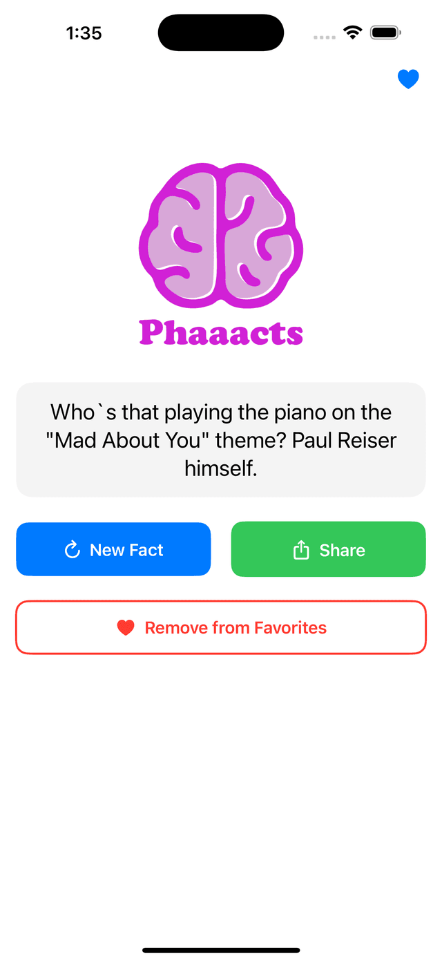 Add to Favorites Screenshot